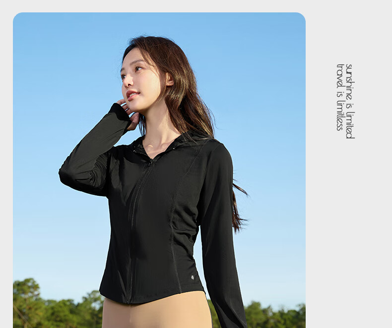361° Women's Summer Sunscreen Jacket UPF100+ UV Protection Slim Outdoor Sports Coat 662624606-6 36