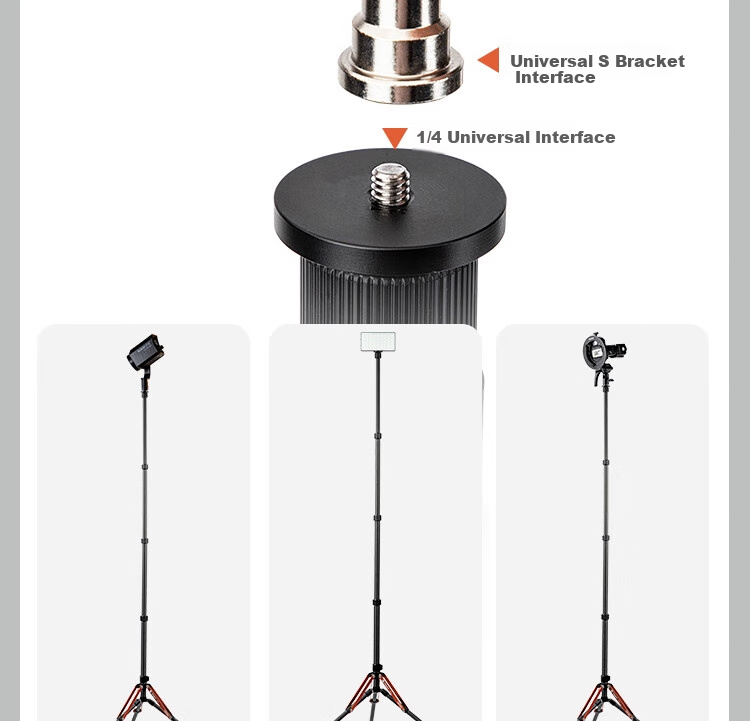Fotopro TR-02A Portable Reverse Folding Aluminum Alloy Tripod, Photography Studio Stand, Photo LED Host Light Stand, Studio Light Tripod 22