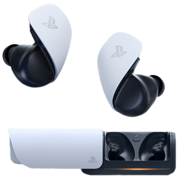 PlayStation Sony (SONY) [PS5 Japanese Version In-Ear Bluetooth Headphones White], PlayStation 5 PULSE Explore Wireless Adapter In-Ear Headphones
