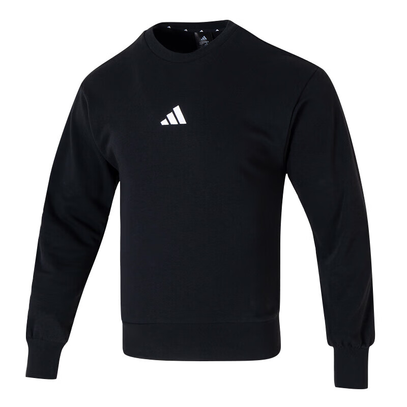 Adidas Spring Fashion Sportswear, Comfortable Breathable Casual Top, Round Neck Pullover, JE3837, Size S 10