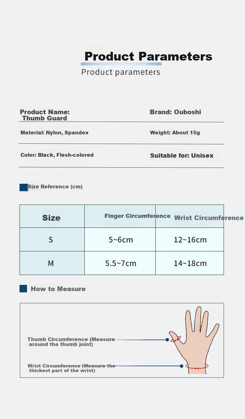 AURBOSHI Japanese Imported Wrist Brace for Tendonitis, Sprains, Thumb Support, Mom's Hand Protector, Finger Joint Support 10