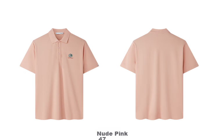 HLA POLO Shirt for Men, Snake Year Celebration Series, Cool-Feeling Large Size, Turn-Down Collar Short Sleeve, Summer Wear 7
