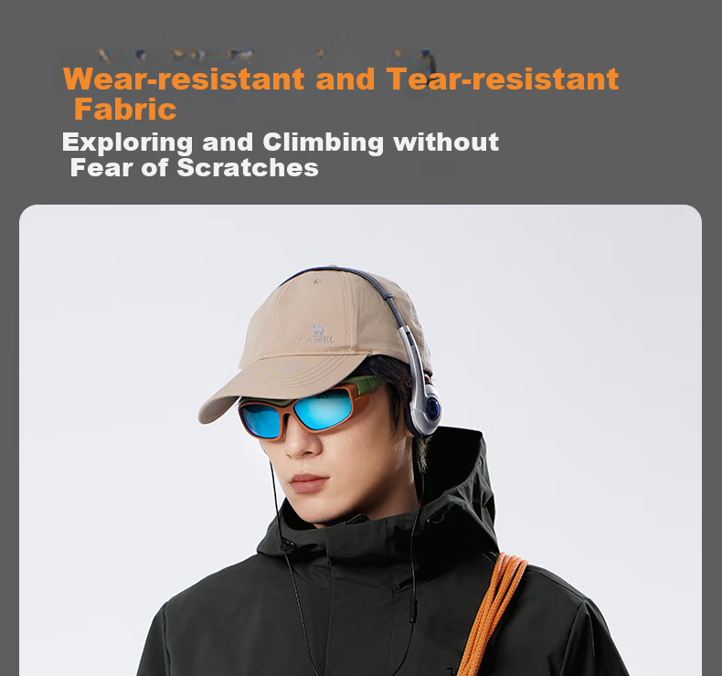 CAMEL Men's Jacket, Spring And Autumn Style, Couple's Outdoor Travel Clothing, Hiking And Mountaineering Wear for Men, M14CS01668 9