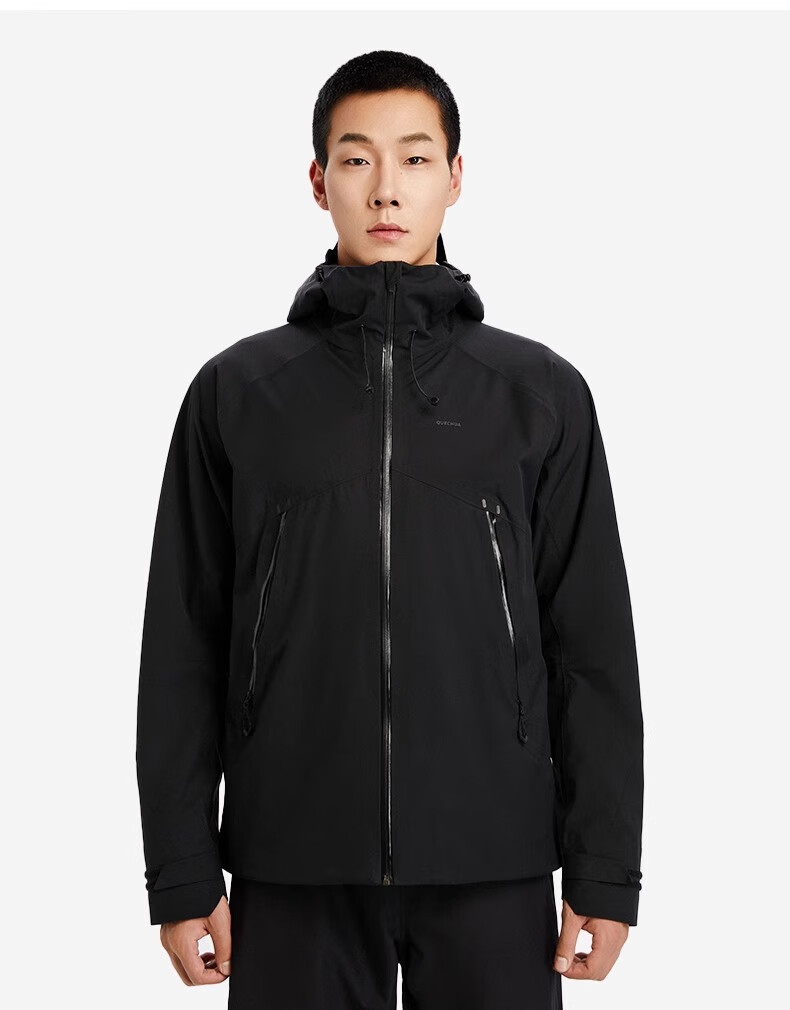 DECATHLON New Women's Hard Shell MH500 Asian Fit Outdoor Windproof Waterproof Mountaineering Jacket L-5451474 9