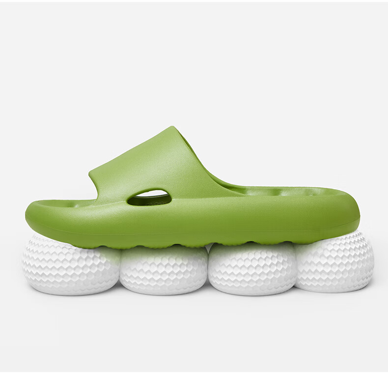 GUOLUOFEI Bathroom Water-Draining Slippers for Men And Women, Summer Hollow Thick-Soled Squishy Feeling Sandals for Women, 2188 Coffee Color, Size 40-41 13