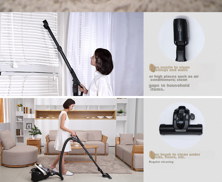 Panasonic [Dust Removal Device] Horizontal Wired Vacuum Cleaner, Powerful Suction for Home Use, Handheld Long Battery Life, Garbage Compressor, Cleaning Machine, Cat Hair Remover, Pet Hair Remover MC-8L85CNJ81 14