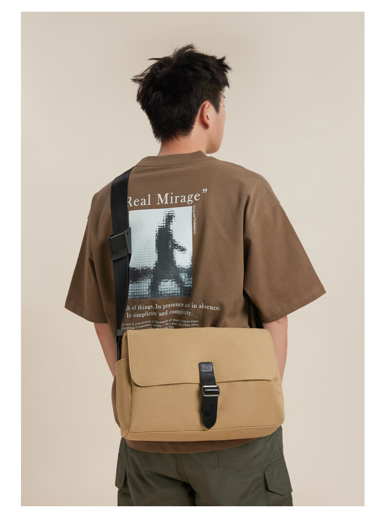 Aokang City Outdoor Crossbody Bag for Men, Large Capacity Messenger Bag, Shoulder Bag, Commuter Bag, Birthday Gift for Husband 12