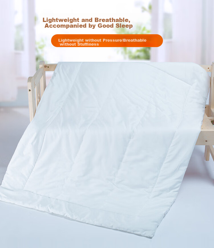 Xiqinbao Baby Quilt, Summer Cool Quilt, Washable Quilt Core (Without Cover), Kindergarten Quilt Core, 120*150cm, 1.6 Ji 1
