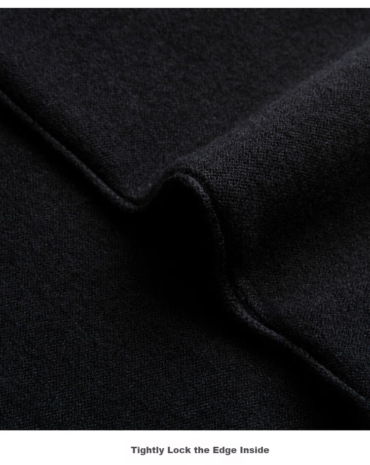 Dance with Wolves [100% Merino Wool] Turtleneck Warm Wool Sweater Versatile Long Sleeve Men's Sweater 306 Brown 175 17