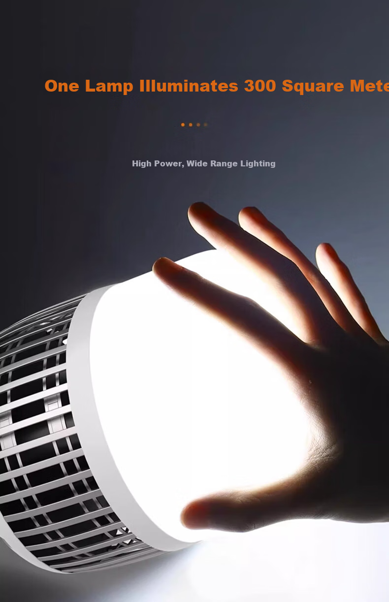 Fanyao LED Bulb High Power Super Bright E27 Screw Base Factory Warehouse Home Lighting White Light - 58W 4