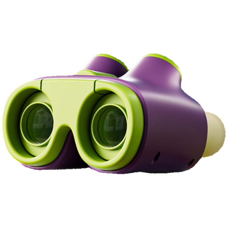 Kexuejidi Children's High-Definition High-Power Binoculars Portable Outdoor Concert Toy for Boys and Girls Ages 3-8 Birthday Gift