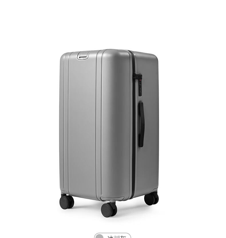 90Fen HOBO Luggage, 24-Inch Fashion Trunk, Large Capacity Silent Travel Suitcase, Crystal Pink 23