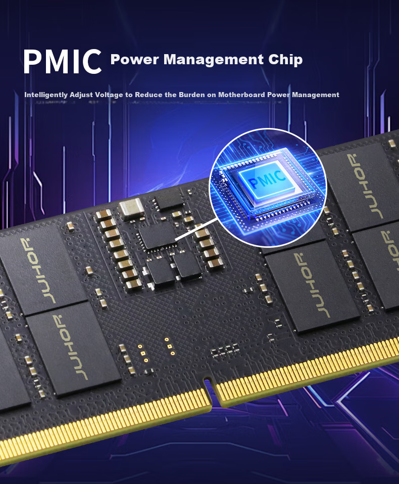 JUHOR 16GB DDR5 5600 Laptop Memory Module, Boosting AI Performance 3