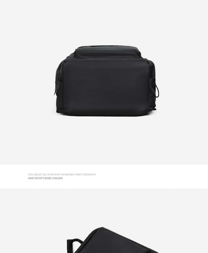 Viney Backpack, Men's School Bag, Travel Business Laptop Bag, Large Capacity, for Middle And High School Students, with A Sophisticated Feel 4