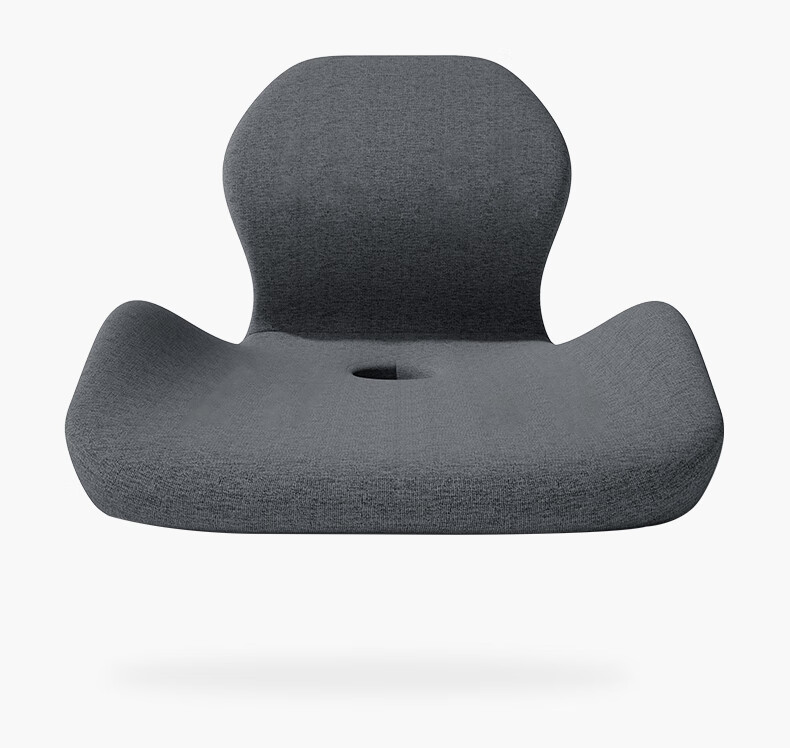 Youtengyouju YOTOK (Japan), Genuine Lumbar Support Cushion with Integrated Backrest, Office Chair Pad, Anti-Butt Pain Cushion for Long Sitting 2