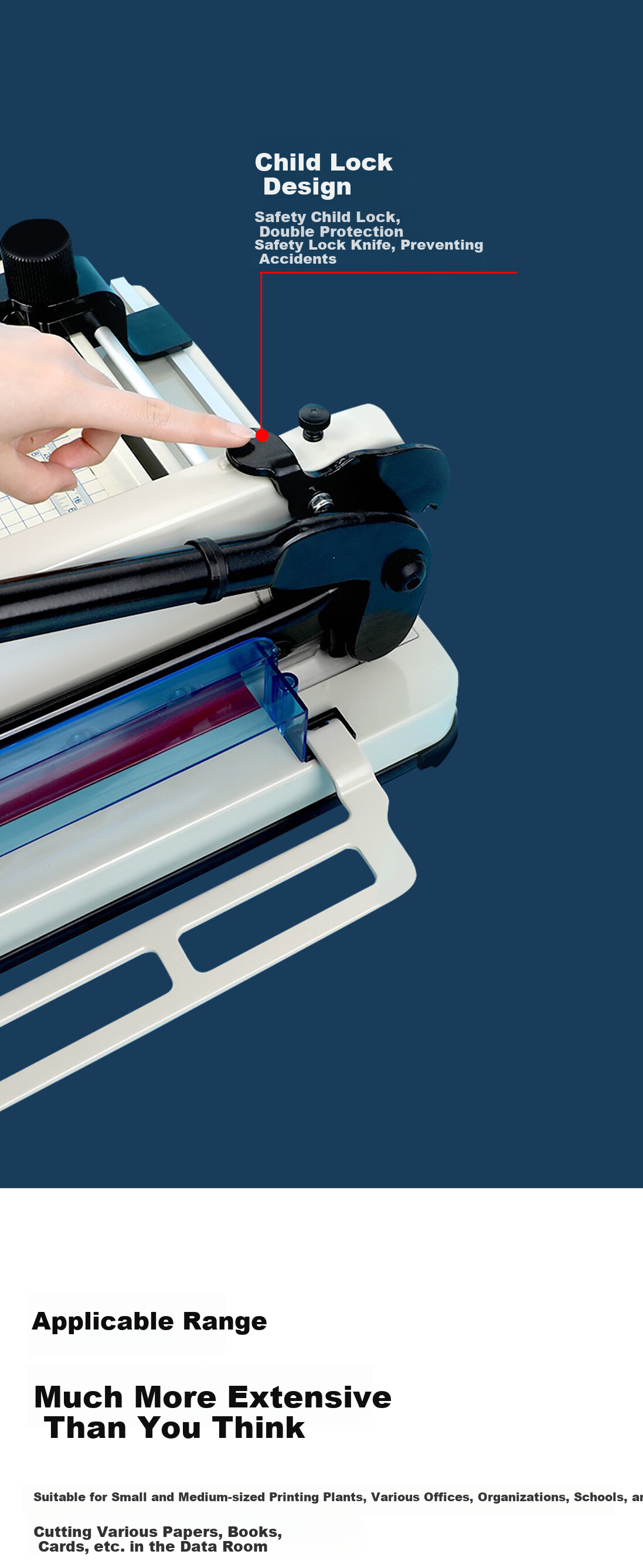 DOCON Manual Electric Hydraulic Paper Cutter Blade Strip Square Serpentine Red Protective Blade Strip 3204SQ Square Blade Strip 1 Piece 3
