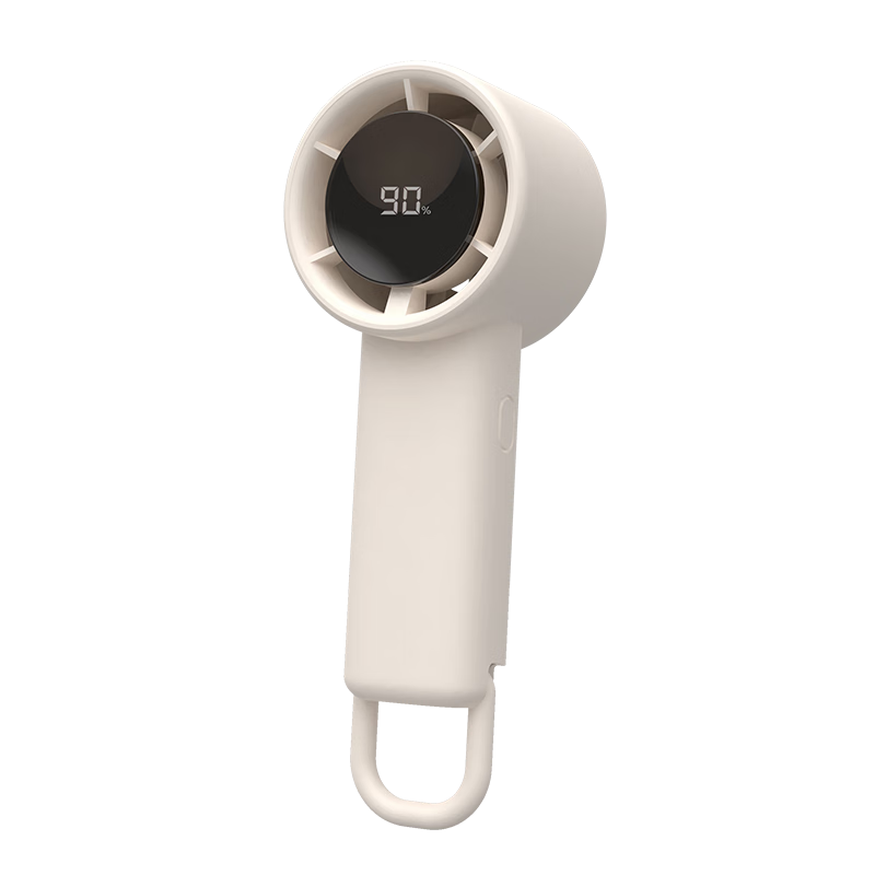HANASS Handheld Mini Fan, High-Speed Portable, Mountain Climbing Buckle Design, Rechargeable with 3600mAh Battery for Long-Lasting Use, Office Fan, Back-To H30, Housewarming And Birthday Gift for Men And Women Students