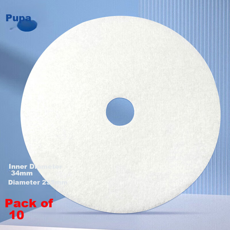 PURPAVWINNER Drum Dryer Filter Cotton Suitable for Alcatel, Korean Hyundai, Galsag, Gree, Panasonic Dryer Exhaust Filter, Air Intake And Outlet Filter Mesh, Round Filter Cotton, 10 Pieces