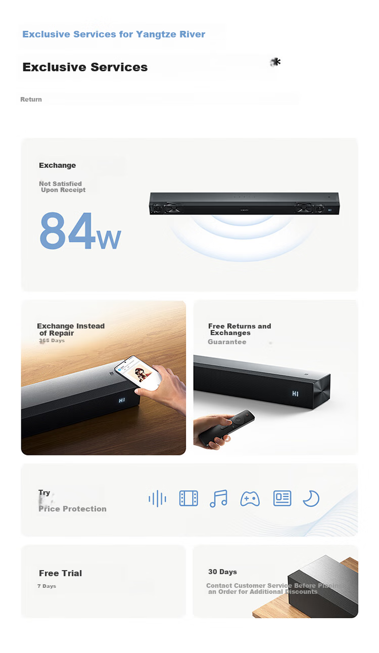 MI TV Soundbar 2.0, Soundbar Speaker System, Home Theater, Wireless Bluetooth 5.4 Speaker, Living Room Audio System, NFC Quick Pairing, Black 2