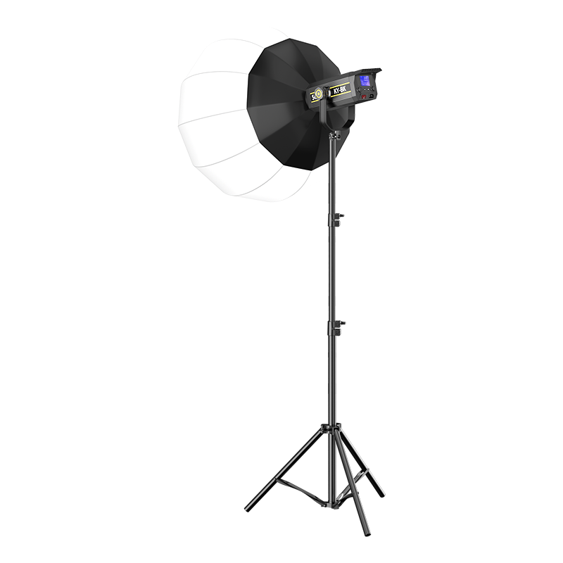 Jimantu Live Streaming Fill Light, 500W Indoor Studio Photography Professional COB Photography Light, Streamer-Specific Live Broadcast Studio Ball-Shaped Deep Mouth Parabolic Softbox, Video Shooting Sun Lamp