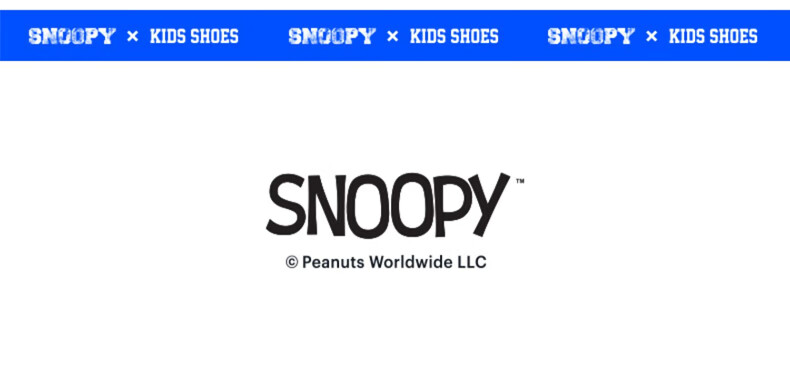 SNOOPY Children's Sneakers, Lightweight Comfortable Running Shoes for Boys And Girls, White Casual Shoes, Model 536A, White Leather Upper, Size 31 4