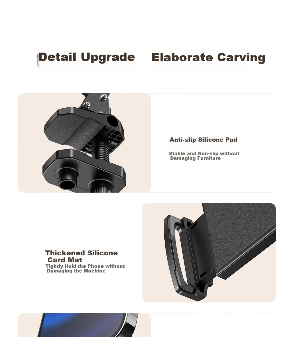 Xiaotian (JOPREE) Tablet Stand, Bedside Lazy Video Binge-Watching Phone Holder, IPad Online Class Desktop Armrest Overhead Shooting Support Stand, Compatible with 13-Inch Devices 24