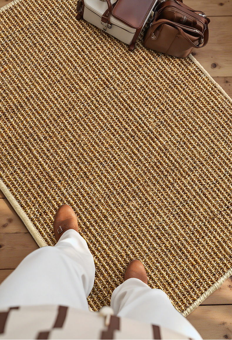 Dajiang Natural Sisal Entrance Mat, Doorway Rug, Foyer Carpet, Handwoven Entrance Mat, 60x90cm 9