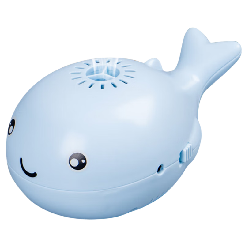 Babamama Children's Toy Fan, Little Whale Floating Ball, Buoyancy Ball, Infant Early Education Electric Blow-Up Toy