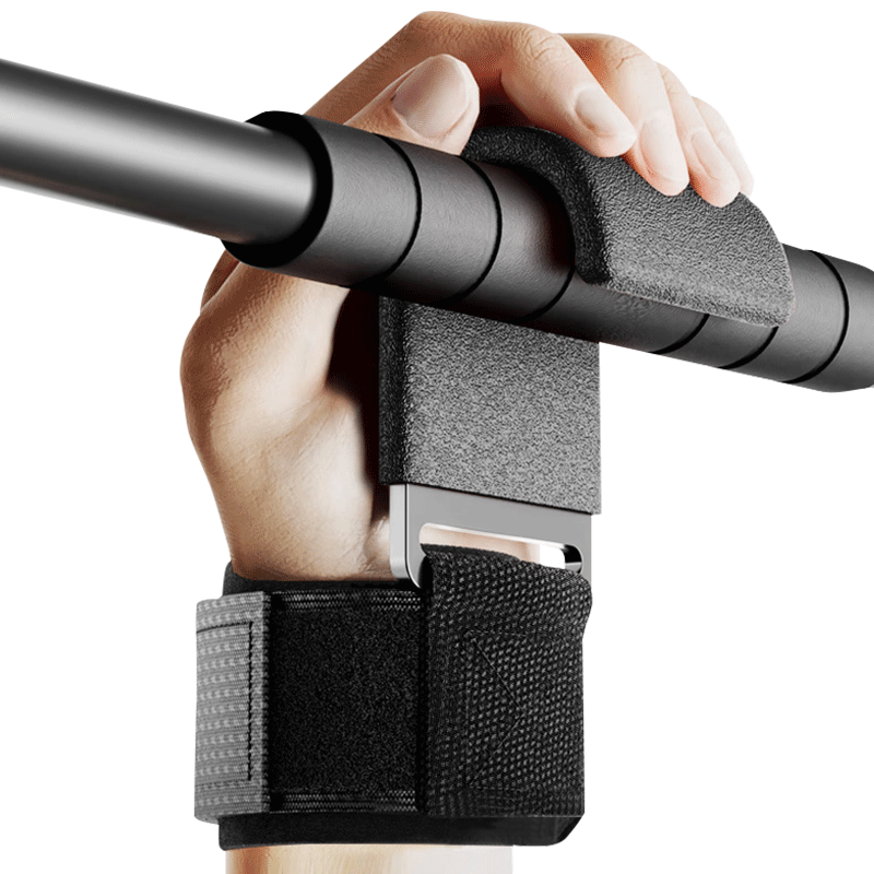 Qituozhe Single Bar Assistance Device, Pull-Up Assist Hook, Fitness Support Hook, Grip Strengthener Gloves, Deadlift Aid
