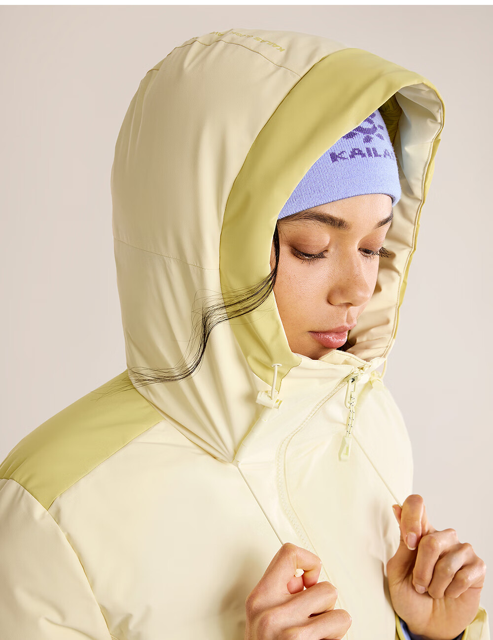 KAILAS Kailas Dagu Women's 700 Fill Power Goose Down Insulated Waterproof Windproof Outdoor Winter Hooded Down Jacket 4