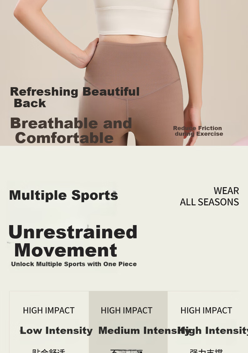 Ziyouxi Sports Bra for Women, Running Anti-Shock Fitness Vest, Thin Shoulder Straps Pilates Training One-Piece Bra Camisole 5