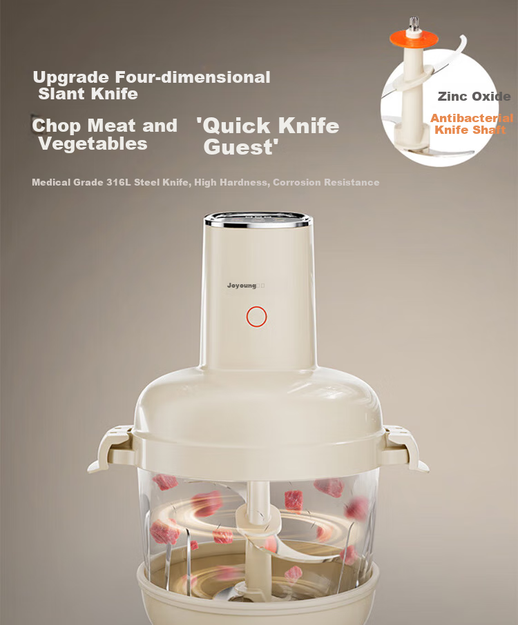 Joyoung Home Use 2.8L Meat Grinder, Smart Dough Kneader, Dumpling Filling Chopper, Vegetable Processor S26-LA586 21