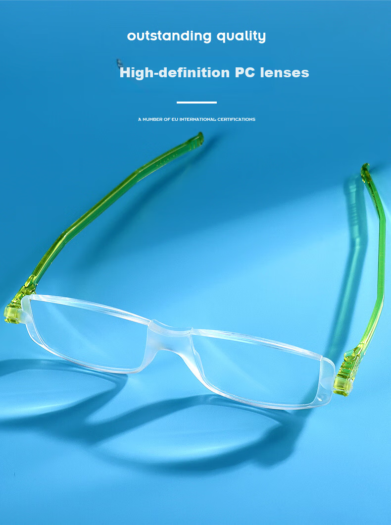 NANNINI , Italian Imported Reading Glasses for Men And Women, Foldable, Portable, High-Definition Reading Glasses for School 2