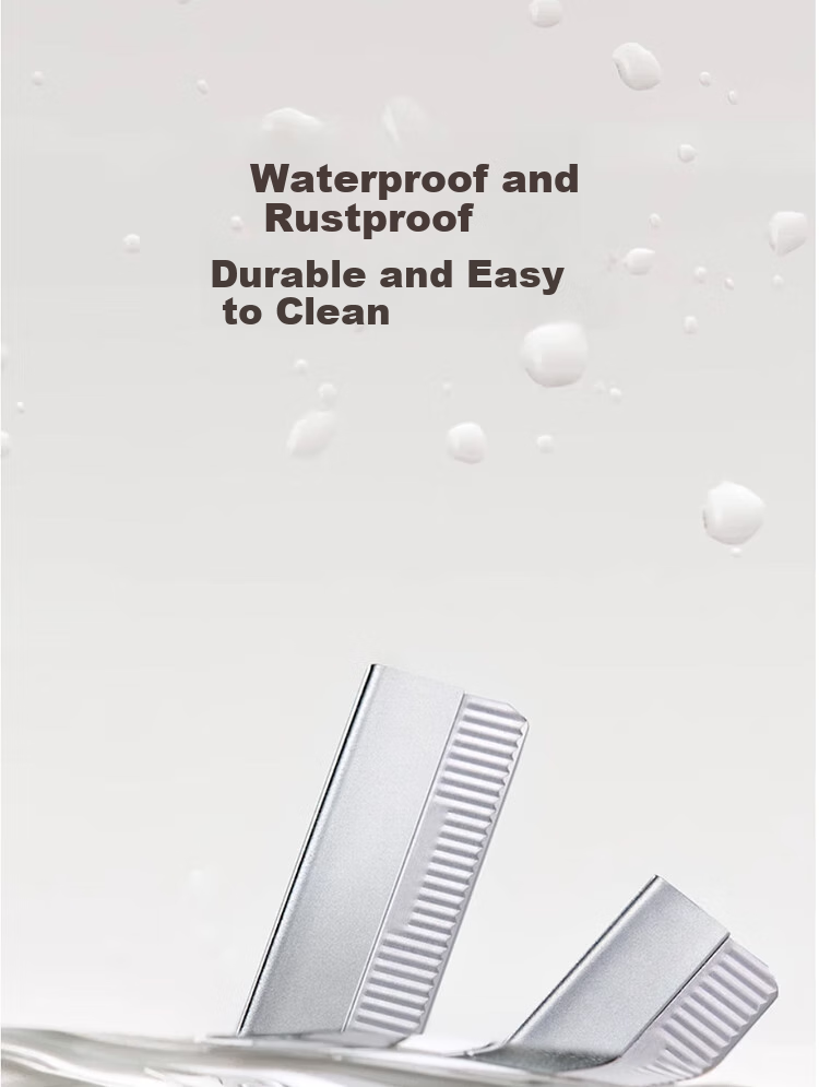 Goood New Stainless Steel Eyebrow Razor Blades for Beauty Salons (30 Pieces + Blade Holder), for Women's Eyebrow Shaving And Men's Eyebrow Trimming 14