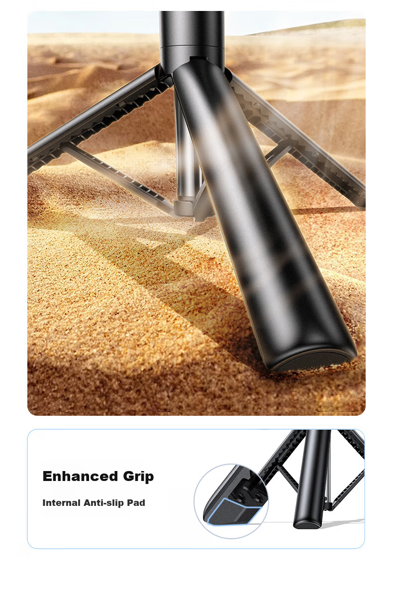 UGREEN Selfie Stick Tripod, Handheld Selfie Gadget, 360-Degree Photography, Portable Handheld Multi-Functional Anti-Shake Floor Stand for Live Streaming, Aluminum Alloy, Suitable for Apple IPhone 18 And Xiaomi 8