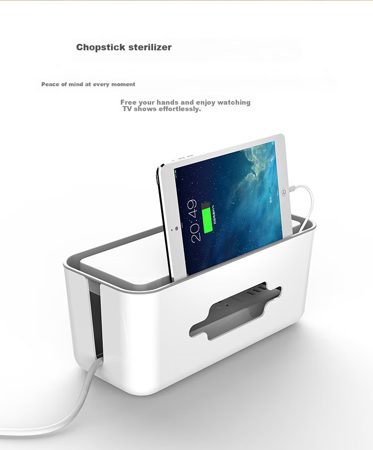 ORICO Power Strip Storage Box / Socket Storage Box / Multifunctional Cable Organizer Box / Multi-Port Power Strip Cable Storage Box / Flame Retardant Junction Box / Power Cable Organizer Box 4
