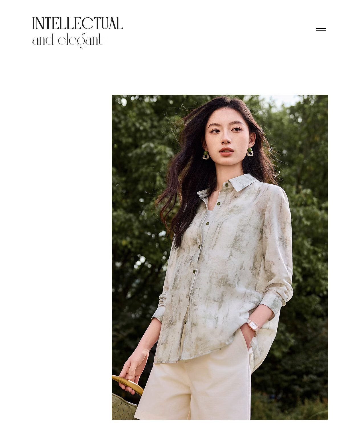 Chushen Spring And Summer Long-Sleeve Shirt for Women, Artistic Tie-Dye Printed Blouse Jacket Air Conditioning Shirt S52S020 Winter Light Green S 8