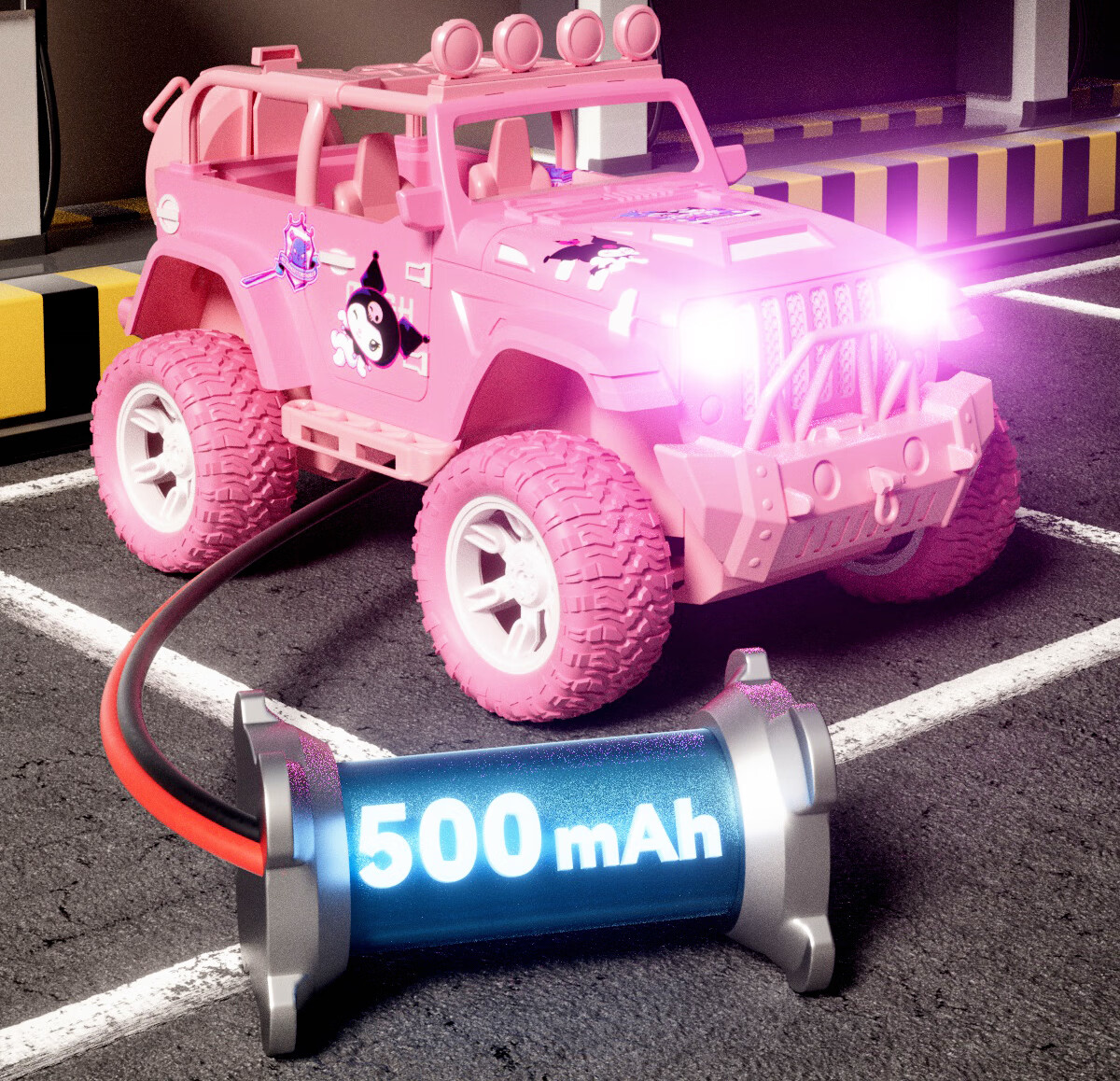 Kuangyeqishi Children's Remote Control Car Toy for Girls Aged 3-6 And 7-10 Years Old, Four-Wheel Drive Electric Car Toy, Birthday Gift 20