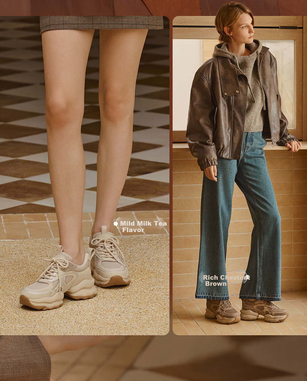 73Hours Celebrity-Inspired Women's Shoes, Yeyi Milk Jelly New Thick-Soled Heightening Sports Casual Dad Shoes for Wome 6