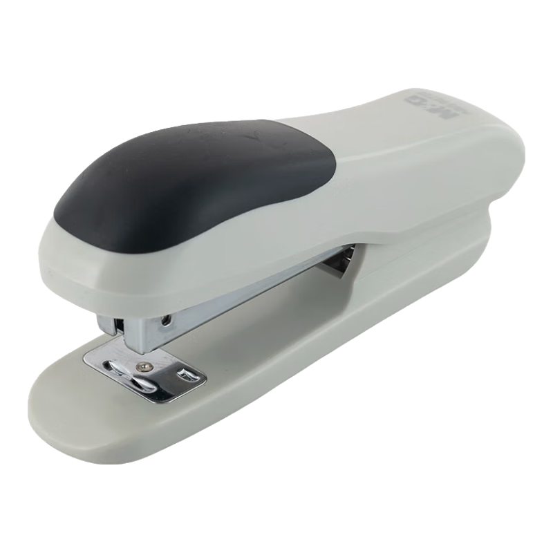 M&G [Super Popular] 12# Stapler, Durable And Portable Binding Machine, Desktop Effortless Binding Office Supplies, Gray ABS92722 Back-To Essential