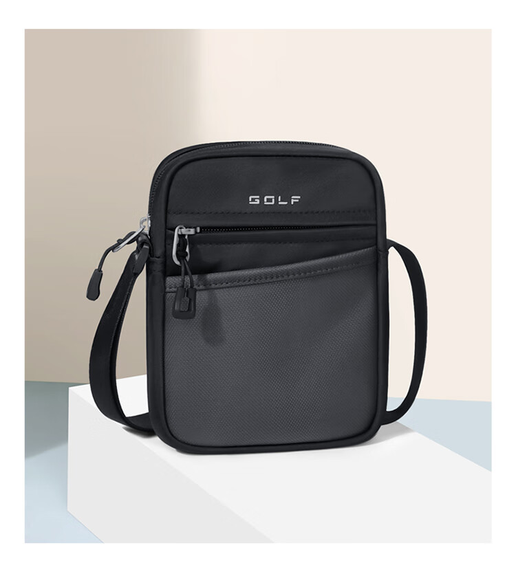 GOLF Shoulder Bag for Men, Casual Crossbody Bag, Lightweight Mini Phone Bag, Versatile Small Backpack, Hanging Bag, Sports Bag 16