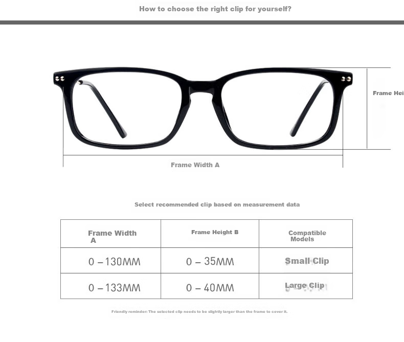 CAPONI Clip-On Sunglasses for Nearsightedness, Photochromic Polarized Night Vision Glasses for Men And Women, Driving-Specific Sunglasses, Day And Night Use, Anti-Glare 9