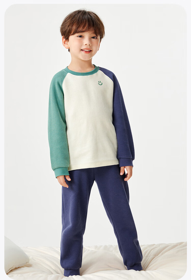Minibala Children's Pure Cotton Undershirt Pajama Set, Baby Soft And Skin-Friendly [Plant-Based Core] 13