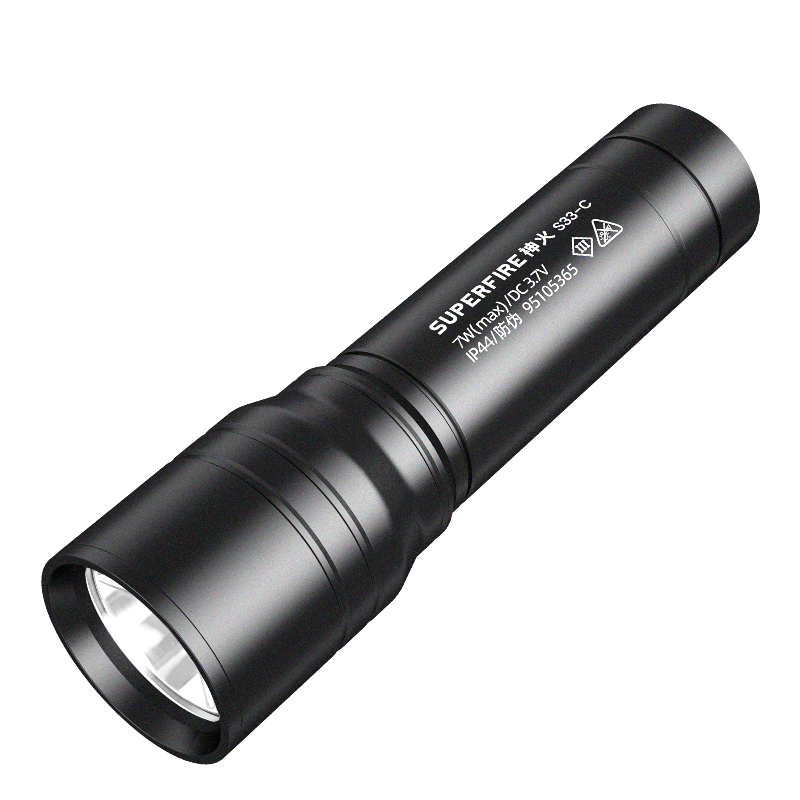 SupFire Flashlight, High Brightness, Rechargeable, Mini, Compact, Ultra-Bright, Portable, for Home And Outdoor Use, Camping, Long Battery Life