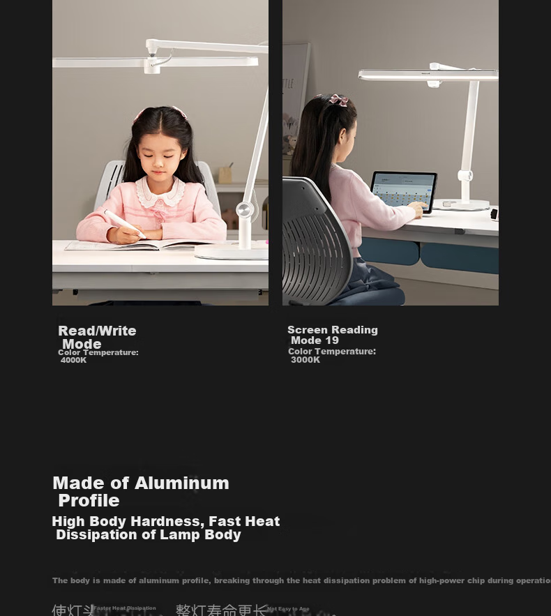 Honeywell Eye Protection Study Reading Desk Lamp, LED Full Spectrum, for Bedroom, Study Room, Children And Students, Reading And Writing Eye Protection Desk Lamp, 03A01 15