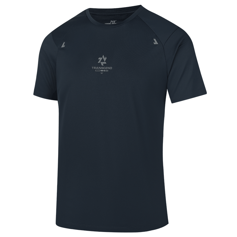 361° Men's Short-Sleeve T-Shirt, Summer Quick-Dry Sportswear, Casual Running Fitness Loose Top, Half Sleeve, 652524130-6