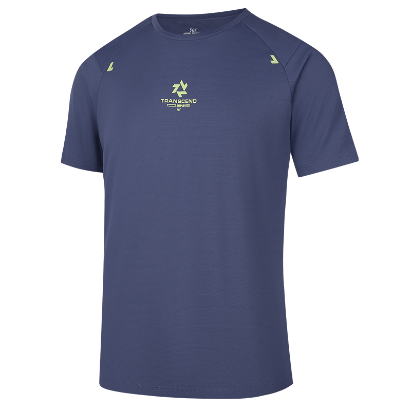 361° Men's Short-Sleeve T-Shirt, Summer Quick-Dry Sportswear, Casual Running Fitness Loose Top, Half Sleeve, 652524130-3