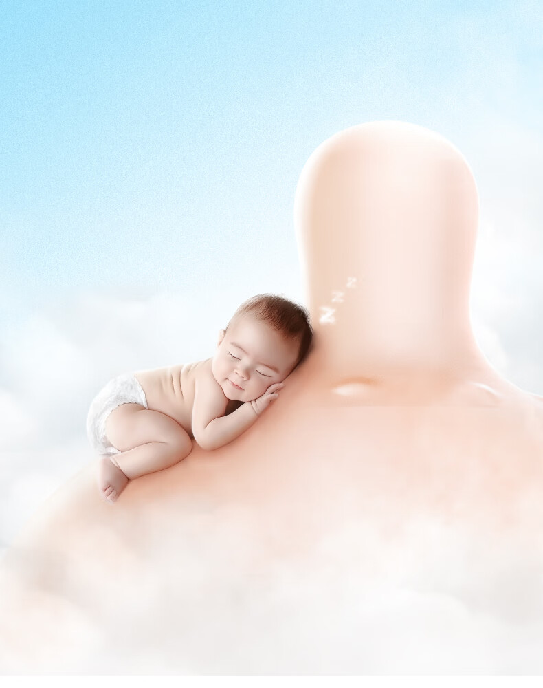 Garkoko Breast Milk Pacifier for 1-6 Months, Anti-Colic, Newborn Baby Soothing Pacifier, Prevents Open Mouth, Ultra-Light 3
