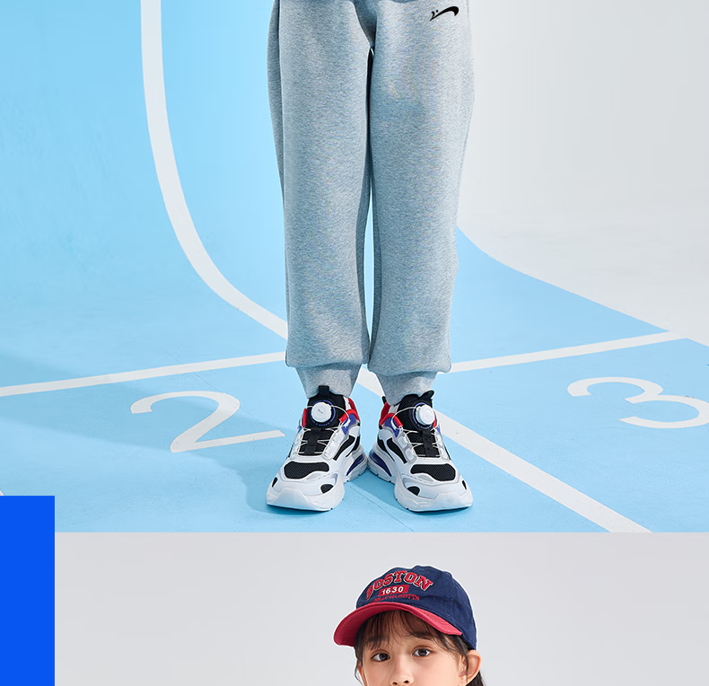 Guirenniao Boys' National Trend Sportswear Set, Youth Two-Piece Outfit, Children's Spring And Autumn Clothing, for Older Kids' Spring Wear 15