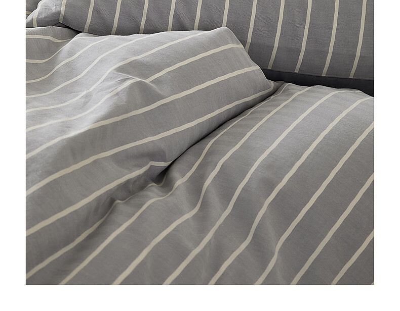 Shuixingjiafang Four-Piece Bedding Set, Pure Cotton 100%, Class A 60-Count Washed Cotton, Duvet Cover, Pillowcases, Bedsheet, Double Bed Size 1.8 Meters, Blue Harmony 14